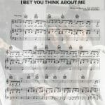 i bet you think about me sheet music pdf