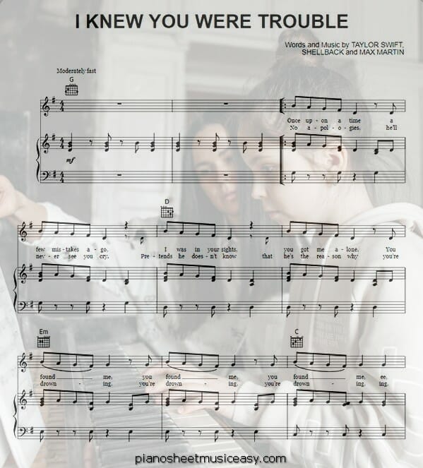 I Knew U Were Trouble, PDF, Song Structure