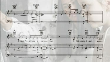 if youre gone sheet music pdf