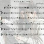 il est ne le divin enfant flute sheet music pdf