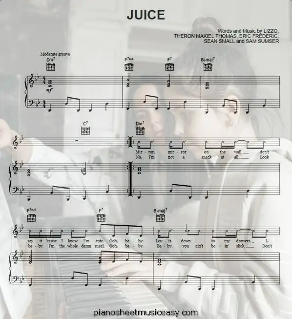 juice printable free sheet music for piano 