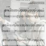 kiss me more sheet music pdf