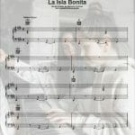 la isla bonita sheet music pdf