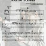 leave the door open sheet music pdf