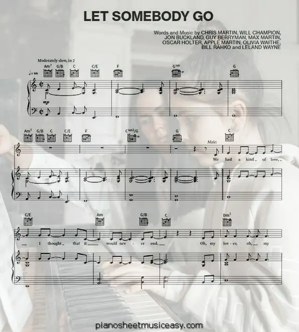 let somebody go printable free sheet music for piano 