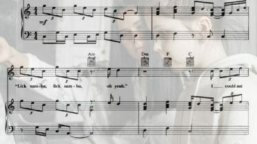 lick samba sheet music pdf