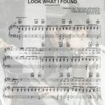 look what i found sheet music pdf