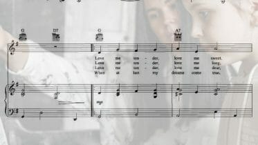 love me tender sheet music pdf