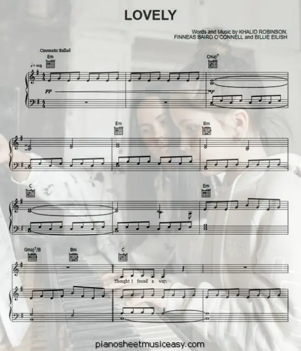 lovely printable free sheet music for piano 