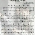 loyal brave true sheet music pdf