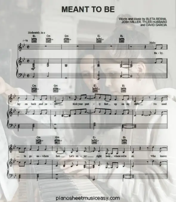 meant to be printable free sheet music for piano 