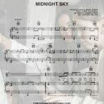 midnight sky sheet music pdf