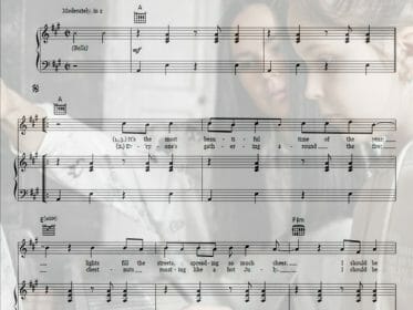 mistletoe sheet music pdf