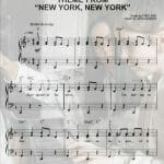 new york new york easy piano sheet music pdf