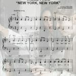 New York New York sheet music pdf