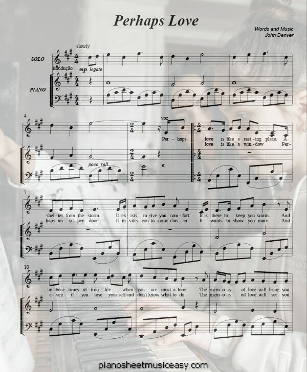 perhaps love printable free sheet music for piano 