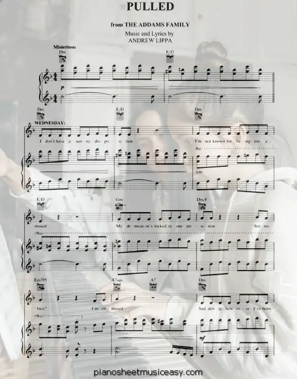 pulled printable free sheet music for piano 