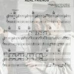 real friends sheet music pdf
