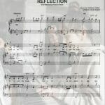 reflection sheet music pdf