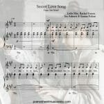 secret love song little mix sheet music pdf