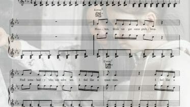 spaceman sheet music pdf