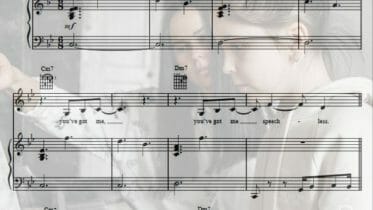 speechless beyonce sheet music pdf