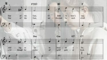 star of the east sheet music PDF