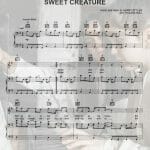 Sweet creature sheet music pdf