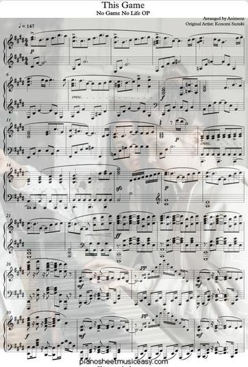 this sheet music - Major