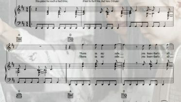 thorn in my side sheet music pdf