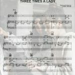 three times a lady sheet music pdf