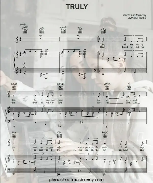 truly printable free sheet music for piano 