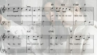 up on the housetop sheet music pdf