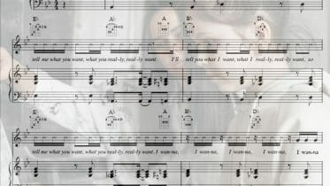wannabe sheet music pdf