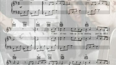 wasted on you sheet music pdf