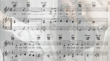 watch what happens sheet music pdf