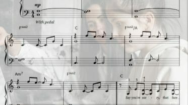 white horse easy piano sheet music pdf