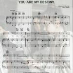you are my destiny sheet music pdf