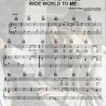 you mean the whole wide world to me sheet music pdf