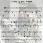 youre my best friend sheet music pdf