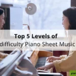Levels of difficulty Piano sheet Music